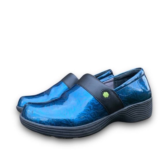 Dansko Work Wonders Women's Size 37 US 7 Blue Nursing Shoes Clogs Slip On - Picture 16 of 16